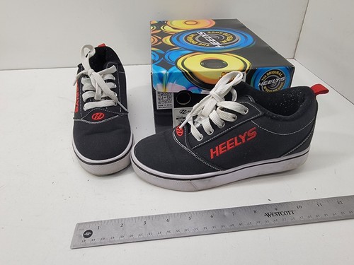 Heelys pro black red canvas - heelys, 20