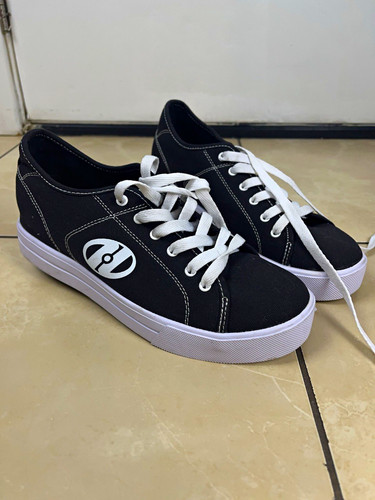 Heelys pro black white - heelys, black/white