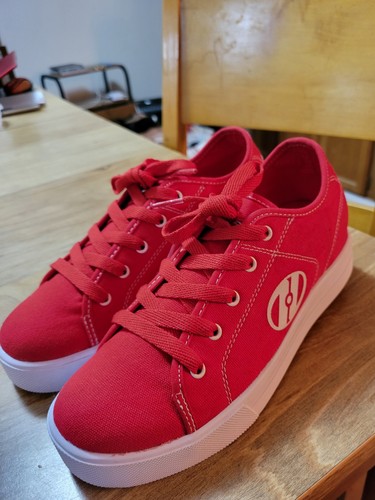 Red heelys pro canvas skate - red, 20